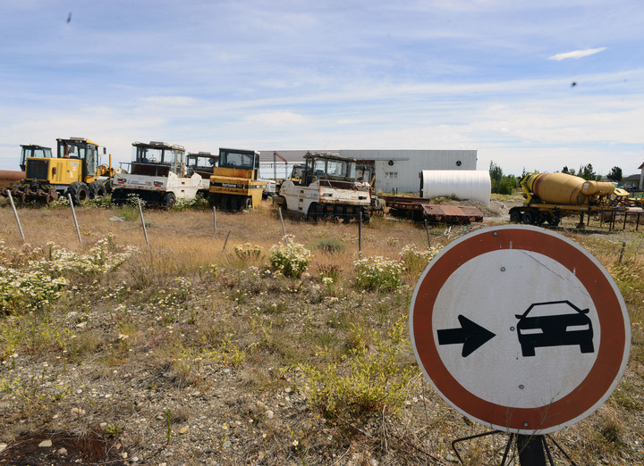 Edificio central de Austral Construcciones en Río Gallegos. Foto Francisco Muñoz.