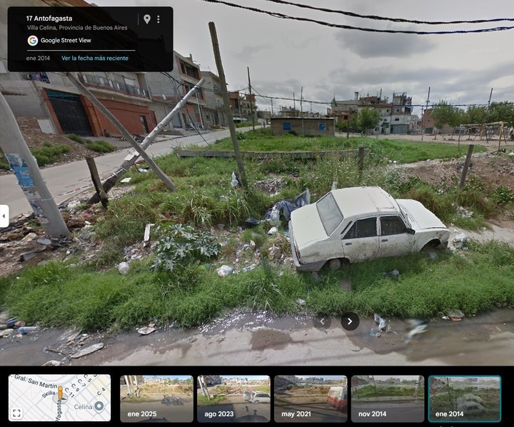 Enero 2014. Fuente: Google Maps.