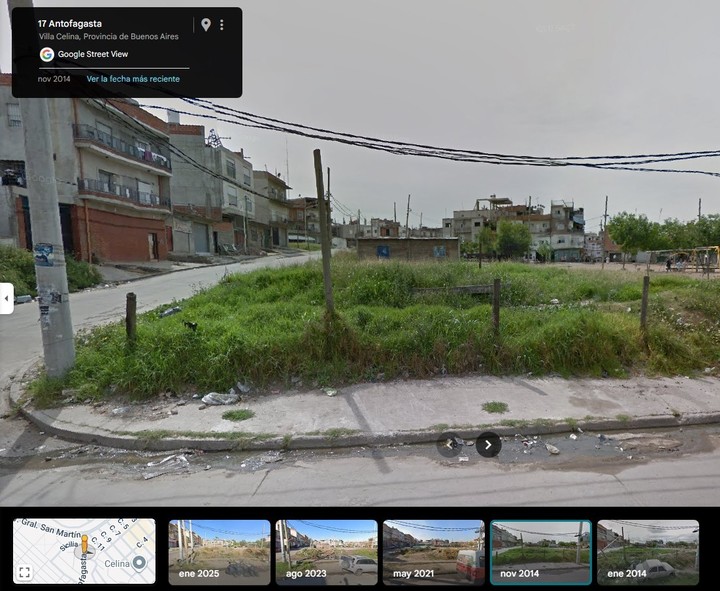 Noviembre 2014. Fuente: Google Maps.
