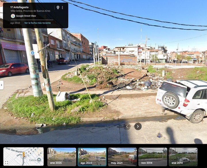 Agosto 2023. Fuente: Google Maps.