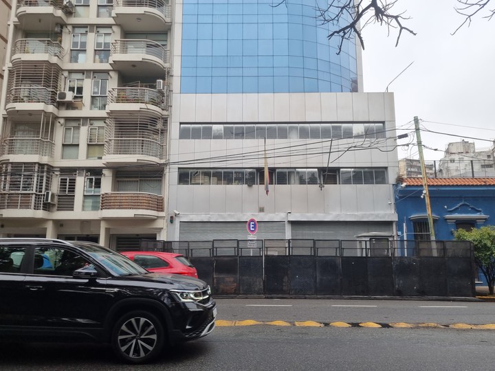 Embajada de Venezuela en Argentina. 
FOTO. Emmanuel Fernandez- Clarín