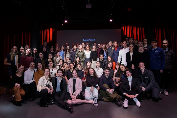 Los artistas que serán protagonistas en la gala por los 100 años del ballet. Foto de prensa gentileza Juanjo Bruzza