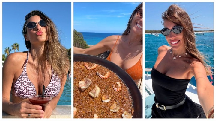 Pampita emprendió un viaje de soltera a Ibiza y mostró postales en redes sociales. | Fotos: Instagram