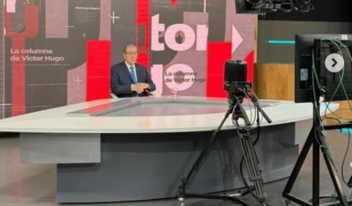 Víctor Hugo Morales, en "La columna de Víctor Hugo", por el canal de noticias IP.