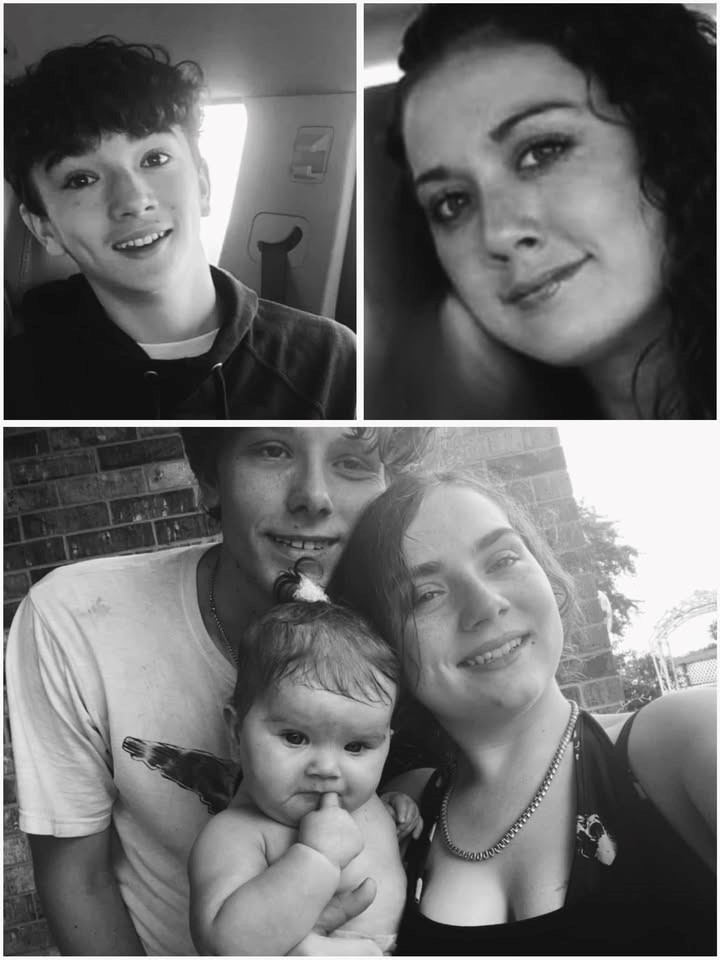 Los cuatro familiares de la beba Weslynne Sabri Leolani Wilson. 