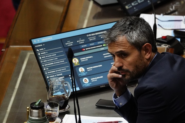 Martín Menem quiere más libertarios en Diputados. Foto: Emmanuel Fernández.