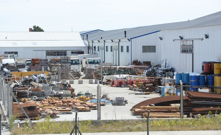 El edificio central de Austral Construcciones en Río Gallegos. Foto Francisco Muñoz.