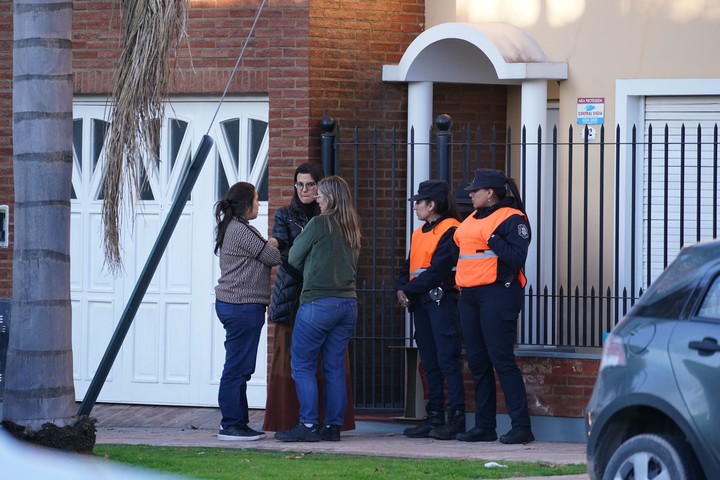 El crimen del nene ocurrió en una casa ubicada en Díaz Vélez y Loria, Lomas de Zamora. Foto Juano Tesone